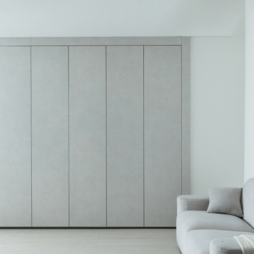 콩크 여닫이 붙박이장 (고급형)-30cm