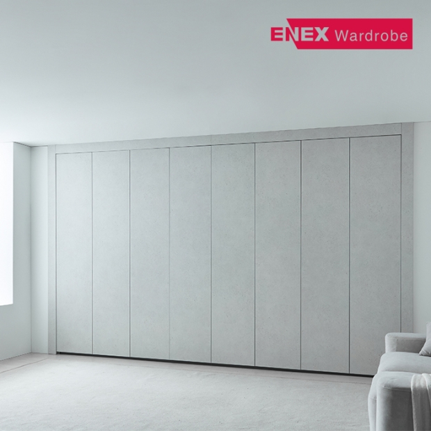 콩크 여닫이 붙박이장 (고급형)-30cm