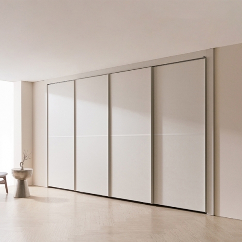 [댐퍼증정] 클로스 슬라이딩 붙박이장 (고급형)-30cm