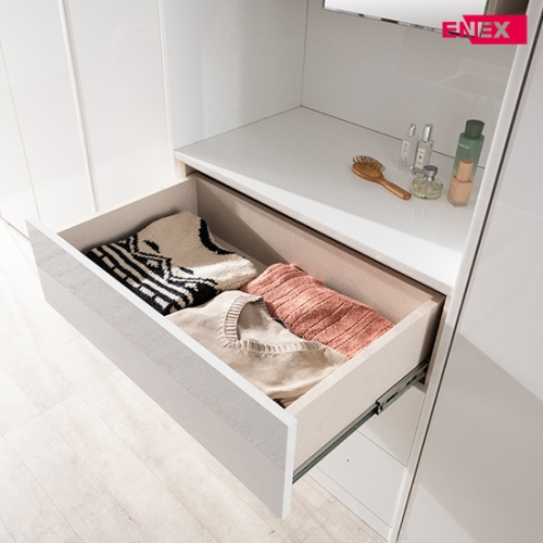 NEW 살롱 화장대형 슬라이딩 붙박이장-300cm+80cm(실속형)