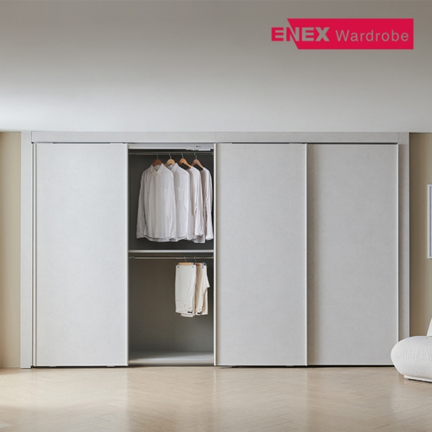 콩크 슬라이딩 붙박이장(실속형)-15cm