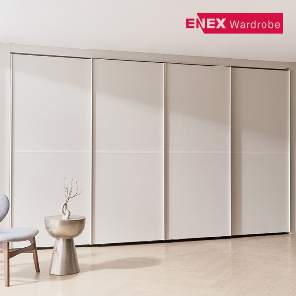 클로스 슬라이딩 붙박이장 (고급형)-15cm