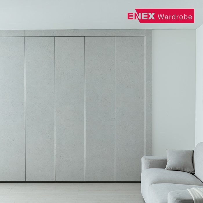 콩크 여닫이 붙박이장 (고급형)-15cm