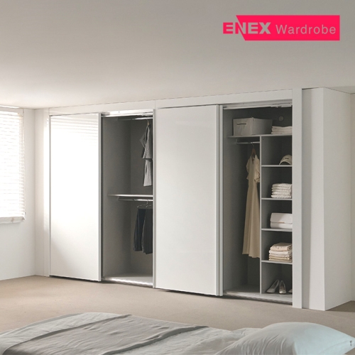 바우엔 슬라이딩 붙박이장 (실속형)-30cm