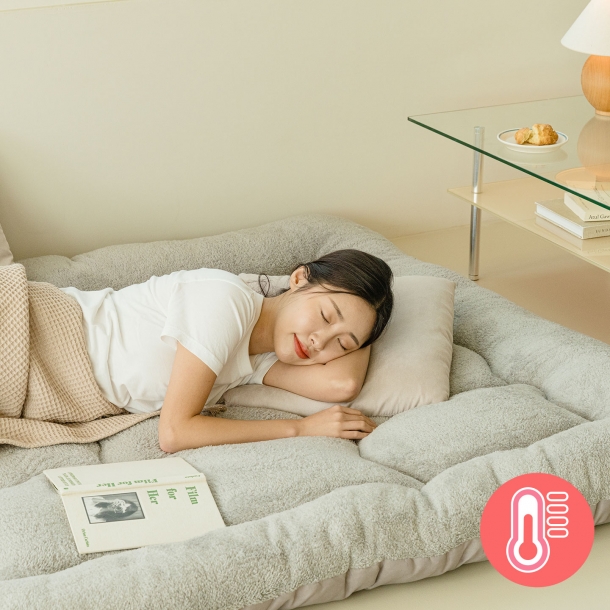 두꺼운 사계절 자가발열 집착토퍼 매트리스 라텍스