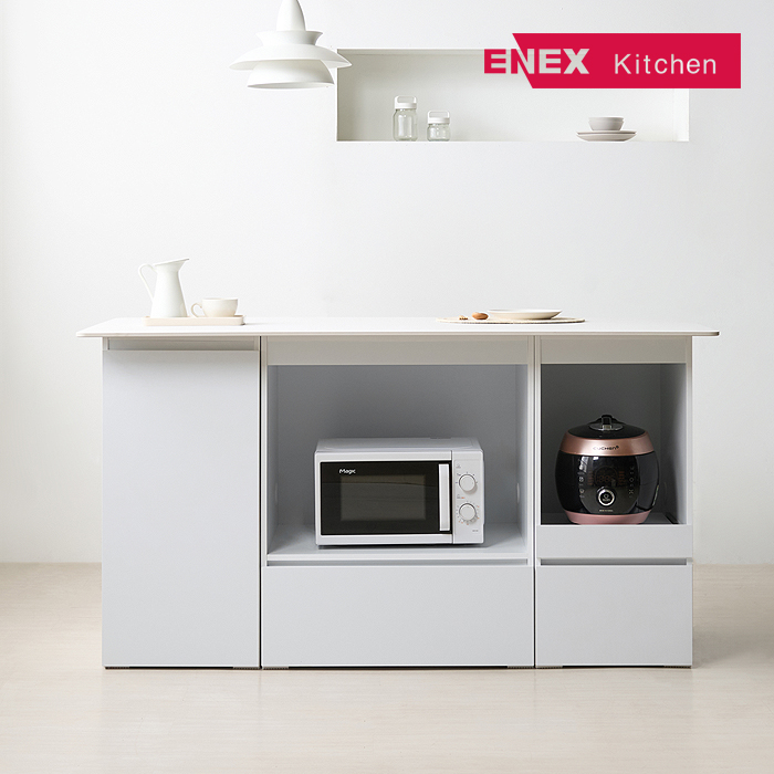 메이드 세라믹 홈바 아일랜드 다이닝 테이블 1600