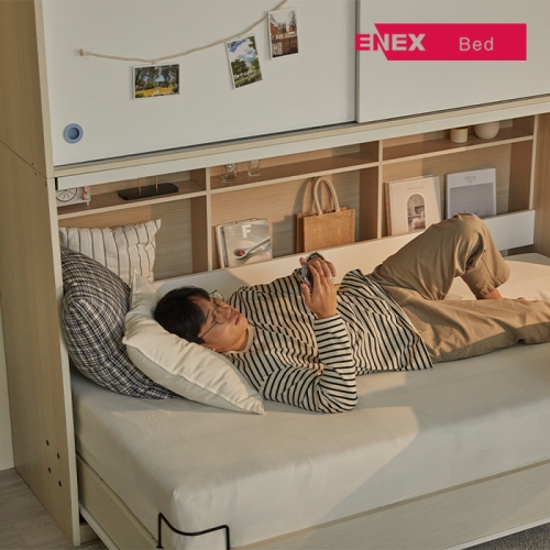 자동접이식 히든월베드 SS 와이드형 (메모리폼 매트리스 포함)