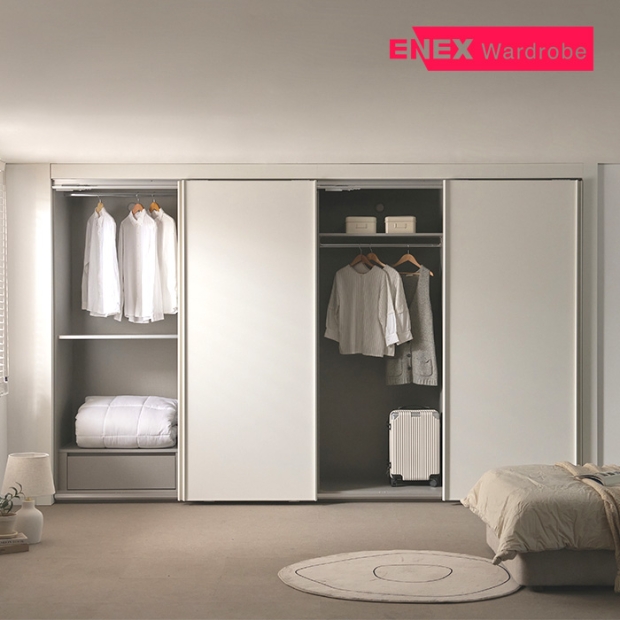 크레마 슬라이딩 붙박이장 (고급형)-15cm