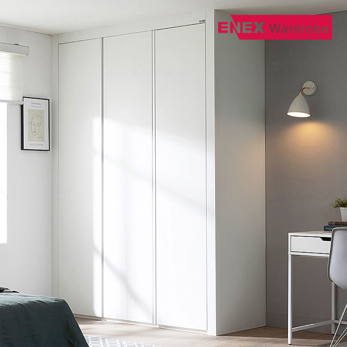 버클리 작은방 붙박이장 일반형(거울없음)-1440~1500mm