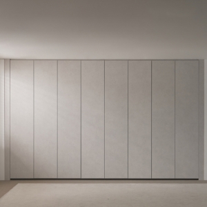 콩크 무몰딩 푸시도어 여닫이 붙박이장(고급형) 30cm/15cm