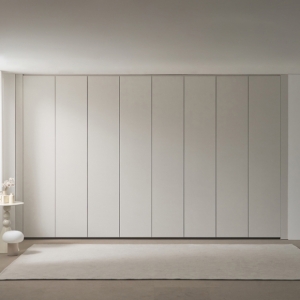 클로스 무몰딩 푸시도어 여닫이 붙박이장(실속형) 30cm/15cm