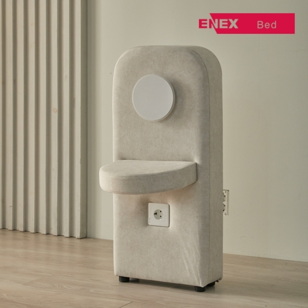 아르테 호텔형 패브릭 침대 협탁 패널 (낮은 헤드보드)