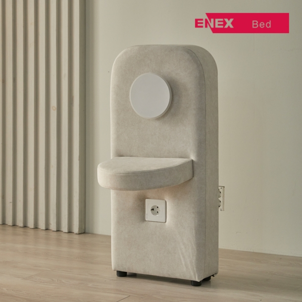 아르테 호텔형 패브릭 침대 협탁 패널 (낮은 헤드보드)