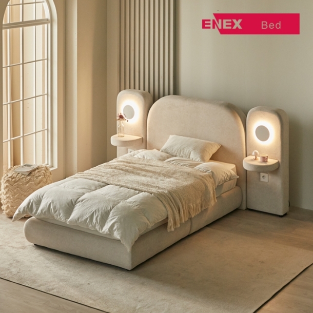 아르테 호텔형 패브릭 침대 SS (높은 헤드보드)