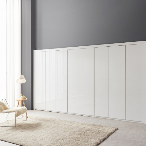 카나 여닫이 붙박이장 30cm