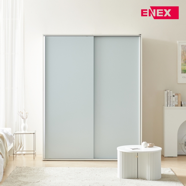 클레어 슬라이딩 옷장 선반형 1200 10cm 맞춤시공