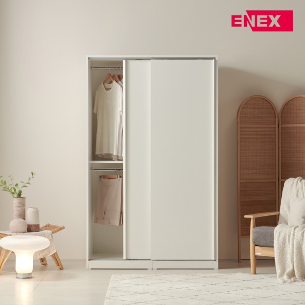 클레어 아치 슬라이딩 옷장 1200 기본형