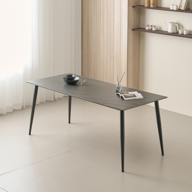 소프 통세라믹 6인 식탁세트