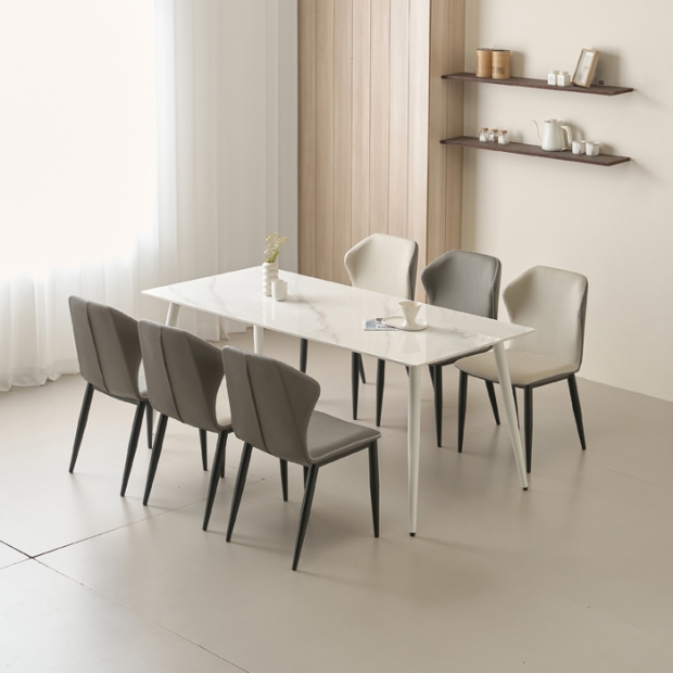 소프 통세라믹 6인 식탁세트