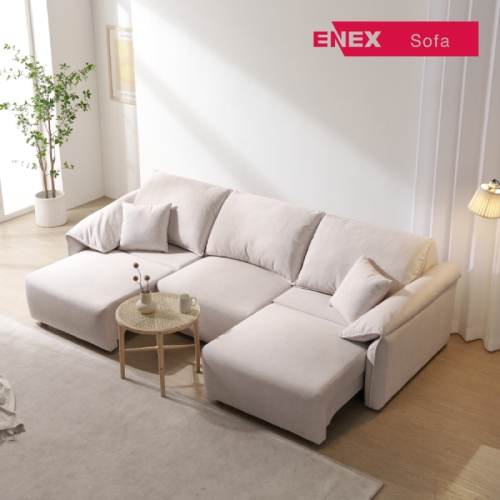 [특별할인] 럭스 확장형 모션 슬라이드 리클라이너 4인 소파