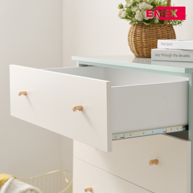 민트 3단 다용도 수납 서랍장 600