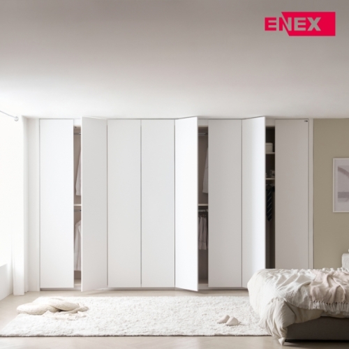 [업그레이드] 아르당 무몰딩 붙박이장 30cm