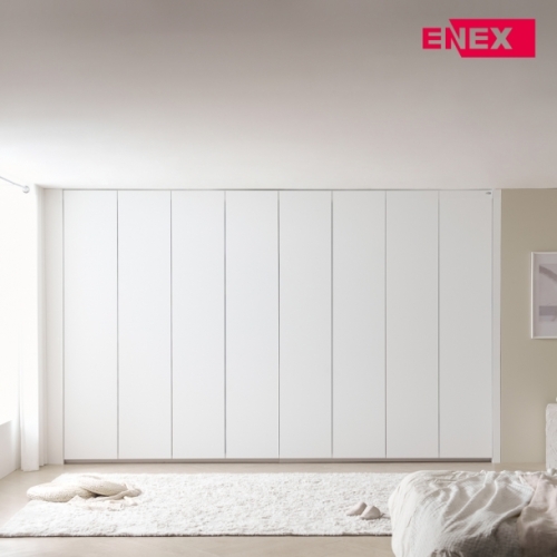 [업그레이드] 아르당 무몰딩 붙박이장 30cm