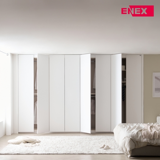 [업그레이드] 아르당 무몰딩 붙박이장 30cm