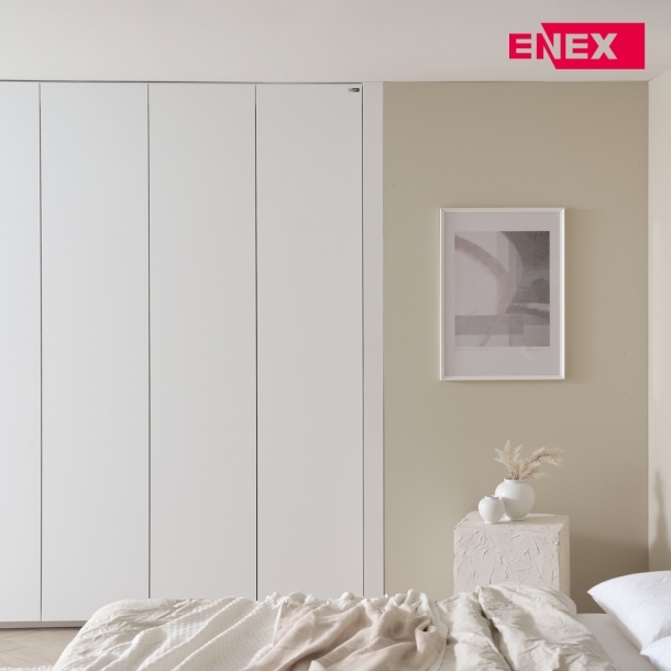 [업그레이드] 아르당 무몰딩 붙박이장 30cm