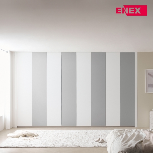 [업그레이드] 아르당 무몰딩 붙박이장 30cm