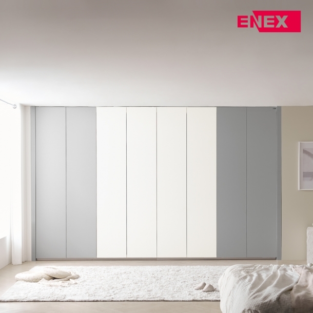 [업그레이드] 아르당 무몰딩 붙박이장 30cm