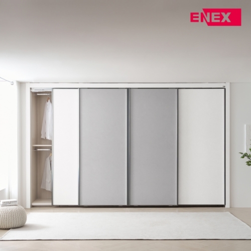 [댐퍼증정] 리니아 슬라이딩 붙박이장 30cm