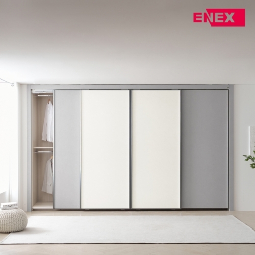 [댐퍼증정] 리니아 슬라이딩 붙박이장 30cm