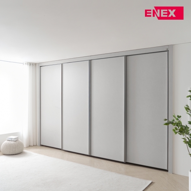 [댐퍼증정] 리니아 슬라이딩 붙박이장 30cm