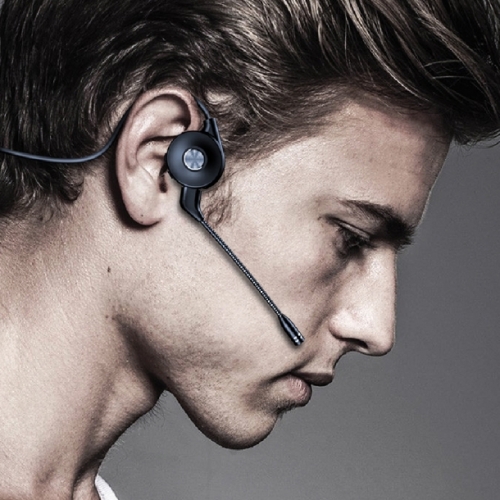 보스위즈 골전도 블루투스 무선 이어폰 탈부착식 마이크 BOS-KT100