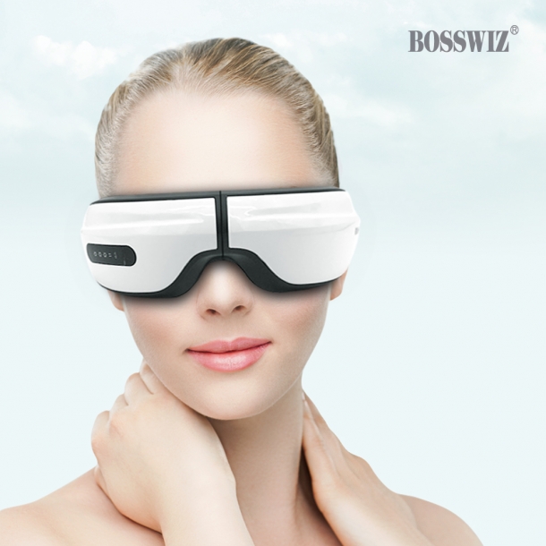 보스위즈 무선 온열진동 눈마사지기 추천 안구맛사지기 MJ-E100