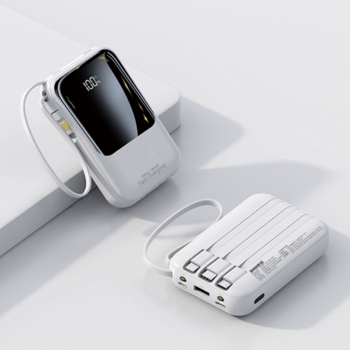 보스위즈 22.5W 고속 충전 10000mAh 미니 플래시 보조배터리 4종 케이블 BOS-PD210K