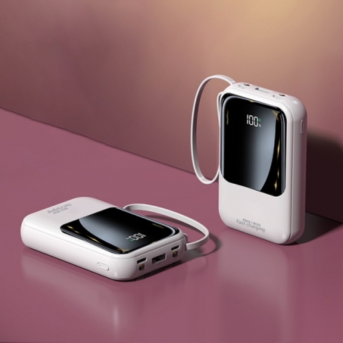 보스위즈 22.5W 고속 충전 10000mAh 미니 플래시 보조배터리 4종 케이블 BOS-PD210K