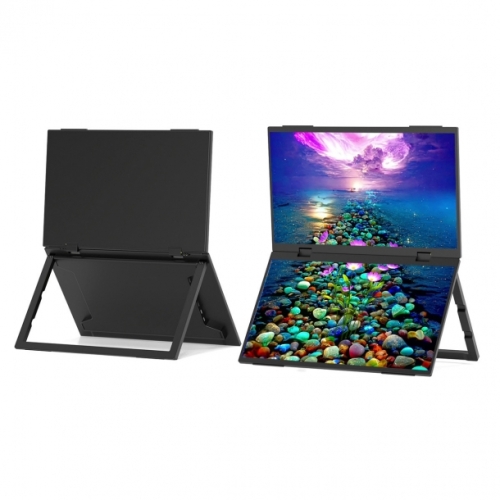 보스위즈 14 듀얼스크린 접이식 모니터 BOS-2M140