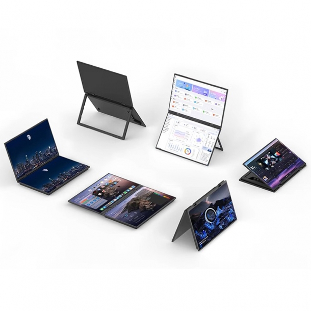 보스위즈 14 듀얼스크린 접이식 모니터 BOS-2M140