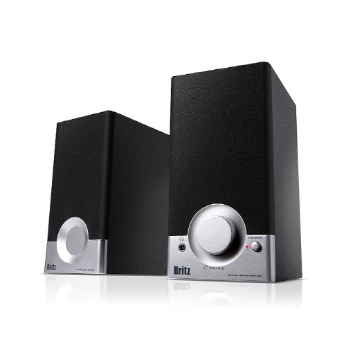 브리츠 BR-1000A Cuve Black2 2채널 스피커