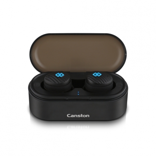 캔스톤 코드프리 블루투스 이어폰 TWS 초경량 무선 헤드폰 무선 충전 AK300