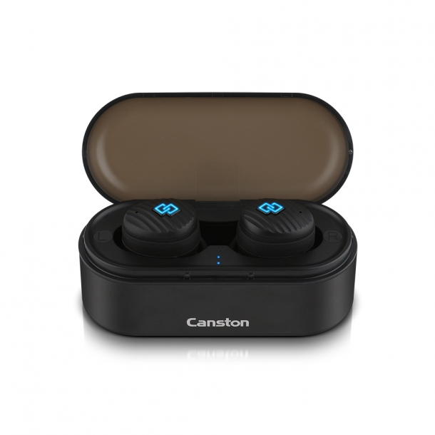 캔스톤 코드프리 블루투스 이어폰 TWS 초경량 무선 헤드폰 무선 충전 AK300