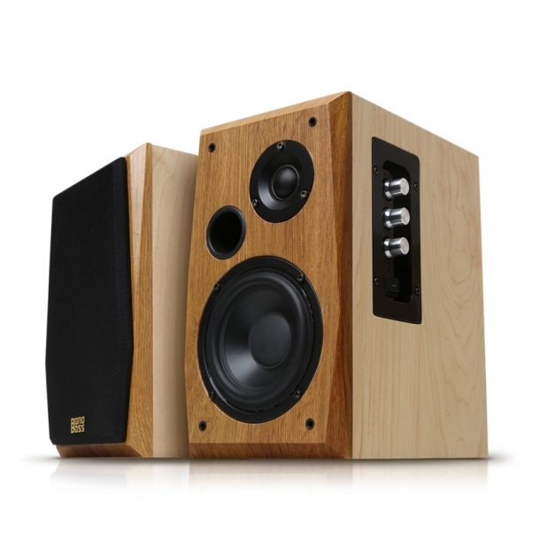 보노보스 2채널 블루투스 북쉘프 PC 데스크탑 TV 거실 컴퓨터 스피커 BOS-H5BT