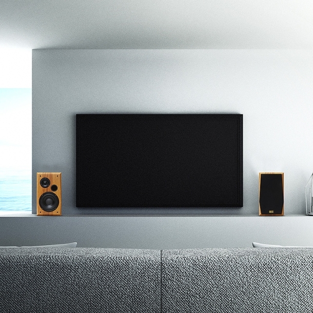 보노보스 2채널 블루투스 북쉘프 PC 데스크탑 TV 거실 컴퓨터 스피커 BOS-H5BT