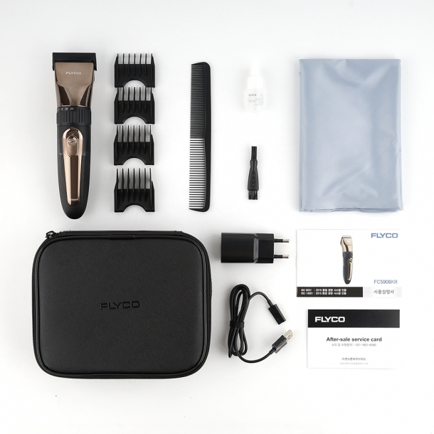 플라이코 FC5908KR 고급 바리깡 가정용 아기 미용실 헤어 이발기 아기