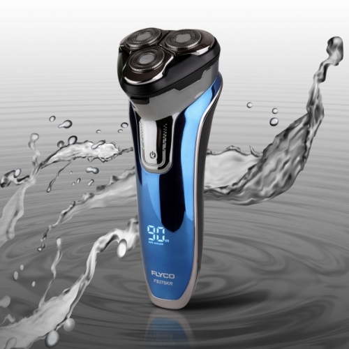 플라이코 FS375KR_블루 남자 청소년 중학생 고등학생 안전 휴대용 자동 전동 전기 면도기