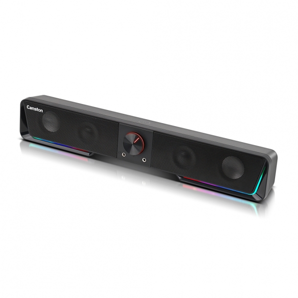 캔스톤 FX2021 RGB 데스크탑 PC 컴퓨터 게이밍 스피커 사운드바