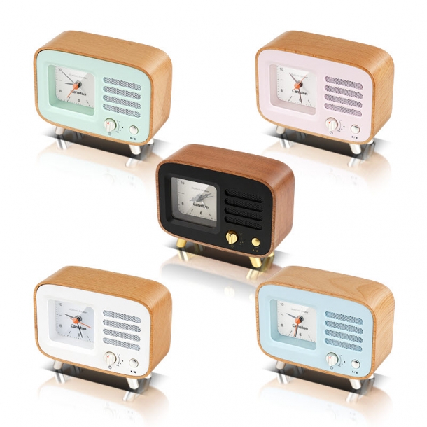 캔스톤 LX-C500 아날로그 시계 블루투스 스피커