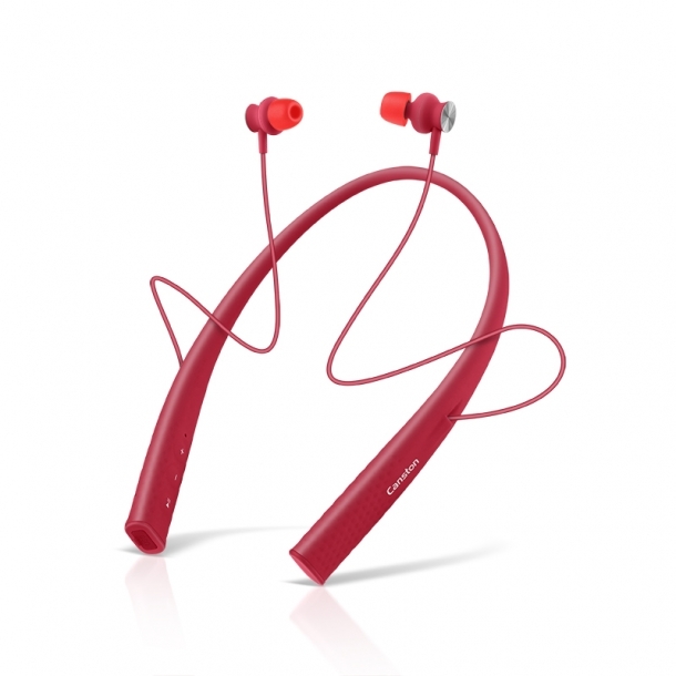 캔스톤 블루투스 넥밴드 이어폰 LX3050_Magenta